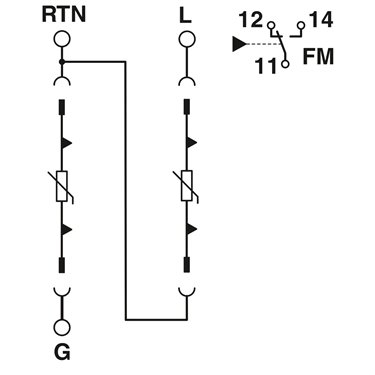 2909629 - Phoenix Contact - VAL-MS-T1/T2 48/12.5/1+1/1U/FM
   