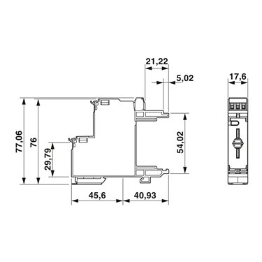 2905650 - Phoenix Contact - VAL-MS-T1/T2 BE/O
   