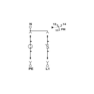2905348 - Phoenix Contact - VAL-SEC-T2-1S-175-FM
   