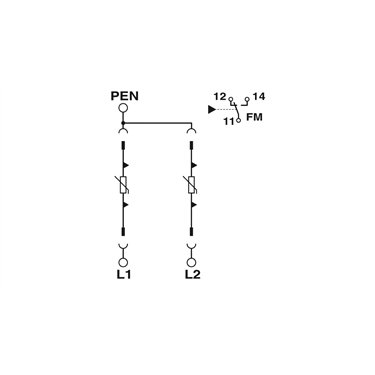 2905350 - Phoenix Contact - VAL-SEC-T2-2C-175-FM
   