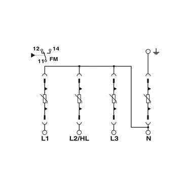 2910379 - Phoenix Contact - VAL-US-277/80/3+1V-FM
   