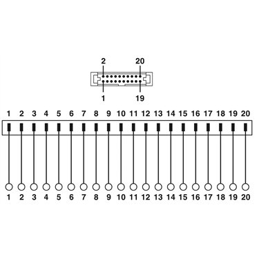 1278794 - Phoenix Contact - VFC-PT/FLK20
   
