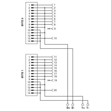 1162576 - Phoenix Contact - VIP-PA-2X14/26/ 6,0M/1756/060
   