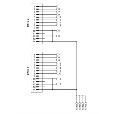 1162632 - Phoenix Contact - VIP-PA-2X14/26/ 6,0M/1756/064
   