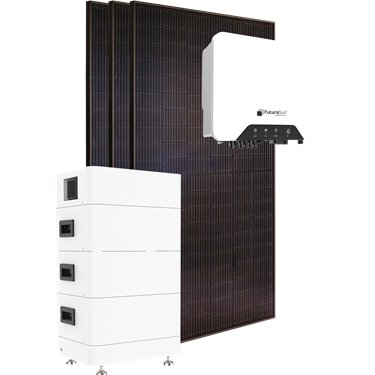 FIT73E005 - Futurasun - Фотоэлектрический комплект, состоящий из панелей, однофазного инвертора, аккумуляторов