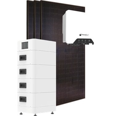 FIT73E006 - Futurasun - Фотоэлектрический комплект, состоящий из панелей, трехфазного инвертора, аккумуляторов