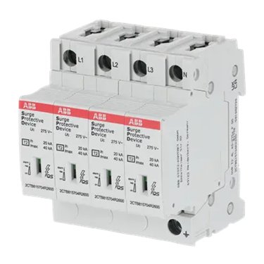 2CTB815704R2300 ABB OVR T2 4L 40-275s P QS