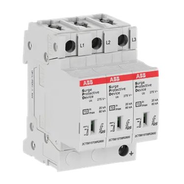 2CTB815708R1800 ABB OVR T2 3L 80-275s P QS