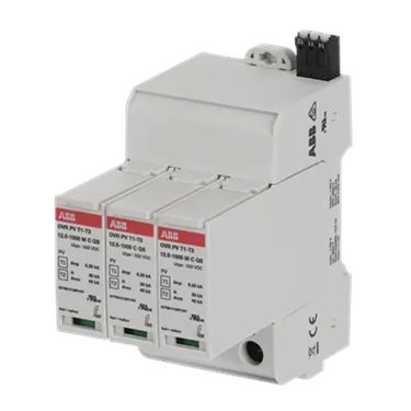 2CTB812121R1000 ABB OVR PV T1-T2 12.5-1000 P TS QS