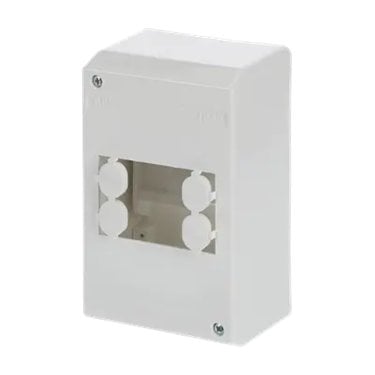 1SL2404A00 ABB IP40 WALL-MOUNTING COVER 4M R9016