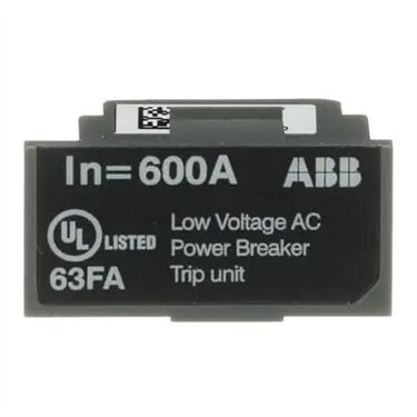 1SDA112844R1 ABB Rating Plug 600 E1.2..E6.2 UL (Black)