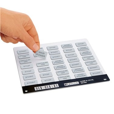 0827447 Phoenix Contact - CARRIER-EMP 22 (27X15) - حامل علامات