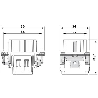 1014417 Phoenix Contact - Inserto contatti - HC-BB10-I-PT-F
