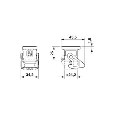 1419277 Phoenix Contact - HC-STA-D07-BWSCF-PL-BK - 外壳