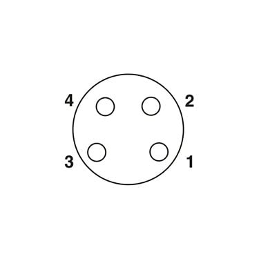 1683484 Phoenix Contact - Cavo sensore/attuatore - SAC-4P-10,0-PUR/M 8FS
