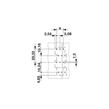 1868827 Phoenix Contact - MK4DS 1,5/ 2-5,08 - Borne para PCB