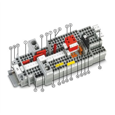 3031238 Phoenix Contact - ST 2,5-PE - Bornera de conductor de protección