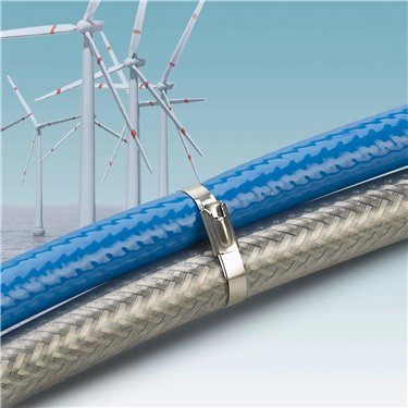 3240821 Phoenix Contact - WT-STEEL SH 4,6X201 - Brida para cables