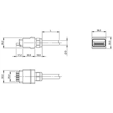 BCC HB75-0000-PA-121-VX85B5-050 BALLUFF  - Codice di ordinazione: BCC0F4K