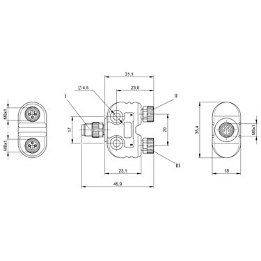 BCC M314-M313-M313-U0055-000 BALLUFF  - Código de orden: BCC0F5A