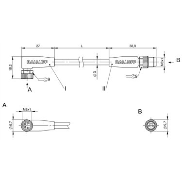 BCC M324-M314-30-304-PX0434-050 BALLUFF  - код заказа: BCC02UF