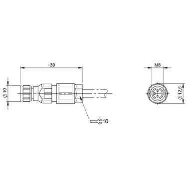BCC M333-0000-10-000-13X325-000 BALLUFF  - Part Number: BCC0HLN