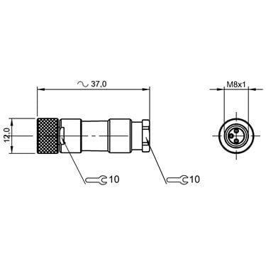 BCC M333-0000-10-000-34X325-000 BALLUFF  - Codice di ordinazione: BCC06YW