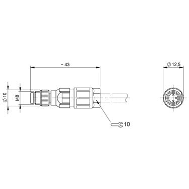 BCC M333-0000-20-000-13X325-000 BALLUFF  - Codice di ordinazione: BCC0HLP
