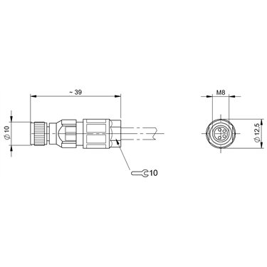 BCC M334-0000-10-000-13X425-000 BALLUFF  - Código de orden: BCC0HLR