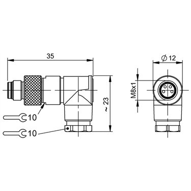 BCC M344-0000-20-000-34X425-000 BALLUFF  - Codice di ordinazione: BCC0F9W
