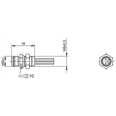 BCC M354-0000-20-RM050-005 BALLUFF  - Codice di ordinazione: BCC0E2Z