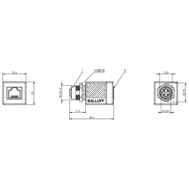 BCC M414-E814-BG-RM013-000 BALLUFF  - Codice di ordinazione: BCC085F