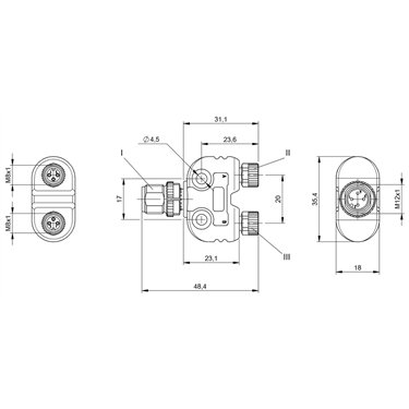 BCC M414-M313-M313-U0054-000 BALLUFF  - Part Number: BCC0F59