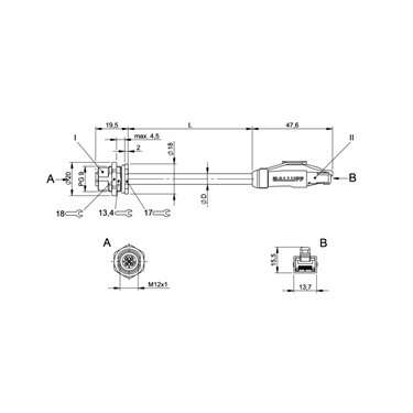 BCC M415-E834-AG-RP001-006 BALLUFF  - Part Number: BCC0FYW