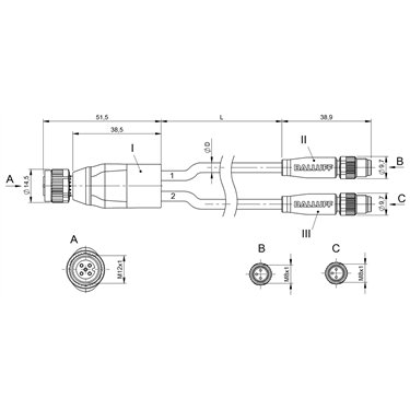 BCC M415-M313-M313-U2042-003 BALLUFF  - Part Number: BCC0E84
