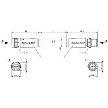 BCC M415-M415-3A-330-PS85N6-020 BALLUFF  - Codice di ordinazione: BCC0ET0