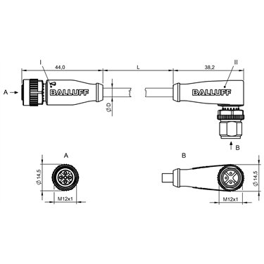 BCC M415-M423-3A-300-PX0334-003 BALLUFF  - Part Number: BCC0375