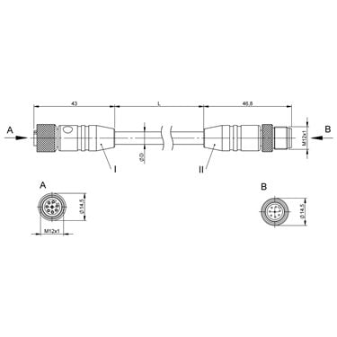 BCC M418-M418-3A-349-PS0825-050 BALLUFF  - Codice di ordinazione: BCC0H4Y