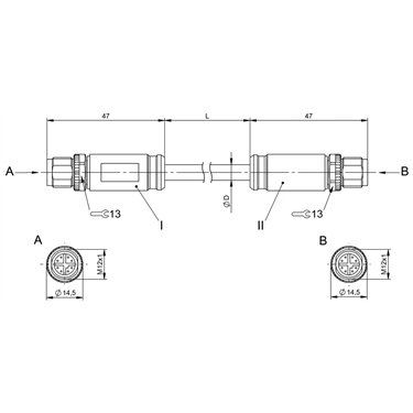 BCC M418-M418-6X-378-PS58N9-100 BALLUFF  - Codice di ordinazione: BCC0HZT
