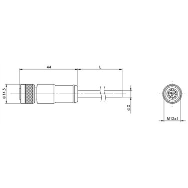 BCC M41C-0000-1A-169-PS0C25-300-C009 BALLUFF  - Part Number: BCC0L1Z