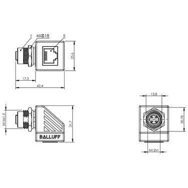 BCC M424-E814-BG-RM013-000 BALLUFF  - код заказа: BCC085H