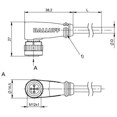 BCC M425-0000-1A-003-PH0434-100 BALLUFF  - Codice di ordinazione: BCC0AAH