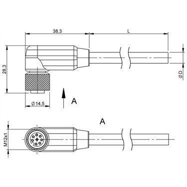 BCC M428-0000-1A-133-PS0825-250 BALLUFF  - Part Number: BCC0LR8