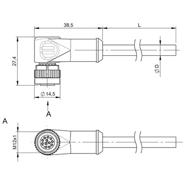 BCC M42C-0000-1A-049-PX0C25-100 BALLUFF  - Part Number: BCC0943