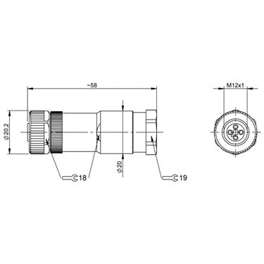 BCC M434-0000-1T-000-61X4A5-000 BALLUFF  - Código de orden: BCC0K81