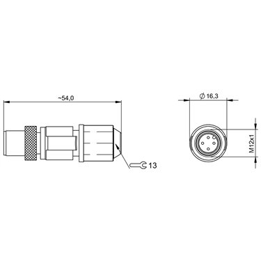 BCC M434-0000-2A-000-43X434-000 BALLUFF  - Código de orden: BCC08C0