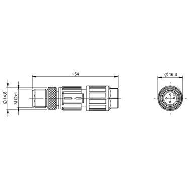 BCC M434-0000-2A-000-43X475-000 BALLUFF  - Codice di ordinazione: BCC0FJN