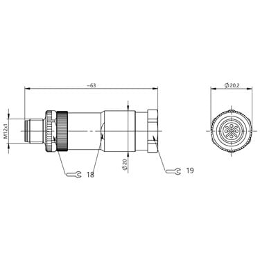 BCC M434-0000-2S-000-61X4A5-000 BALLUFF  - Código de orden: BCC0K83