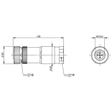 BCC M435-0000-1A-000-A1X575-000 BALLUFF  - Código de orden: BCC09JP