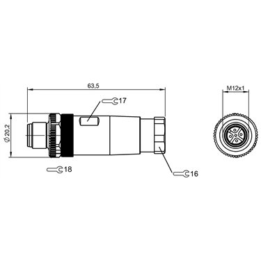 BCC M435-0000-2A-000-51X575-000 BALLUFF  - Part Number: BCC06EY